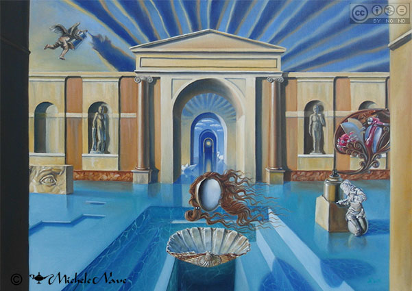 Capriccio Italiano quadro surrealista