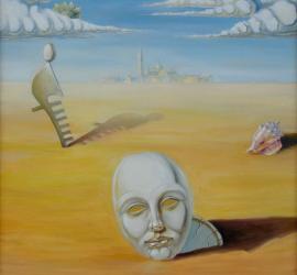 Solitudine quadro surrealista